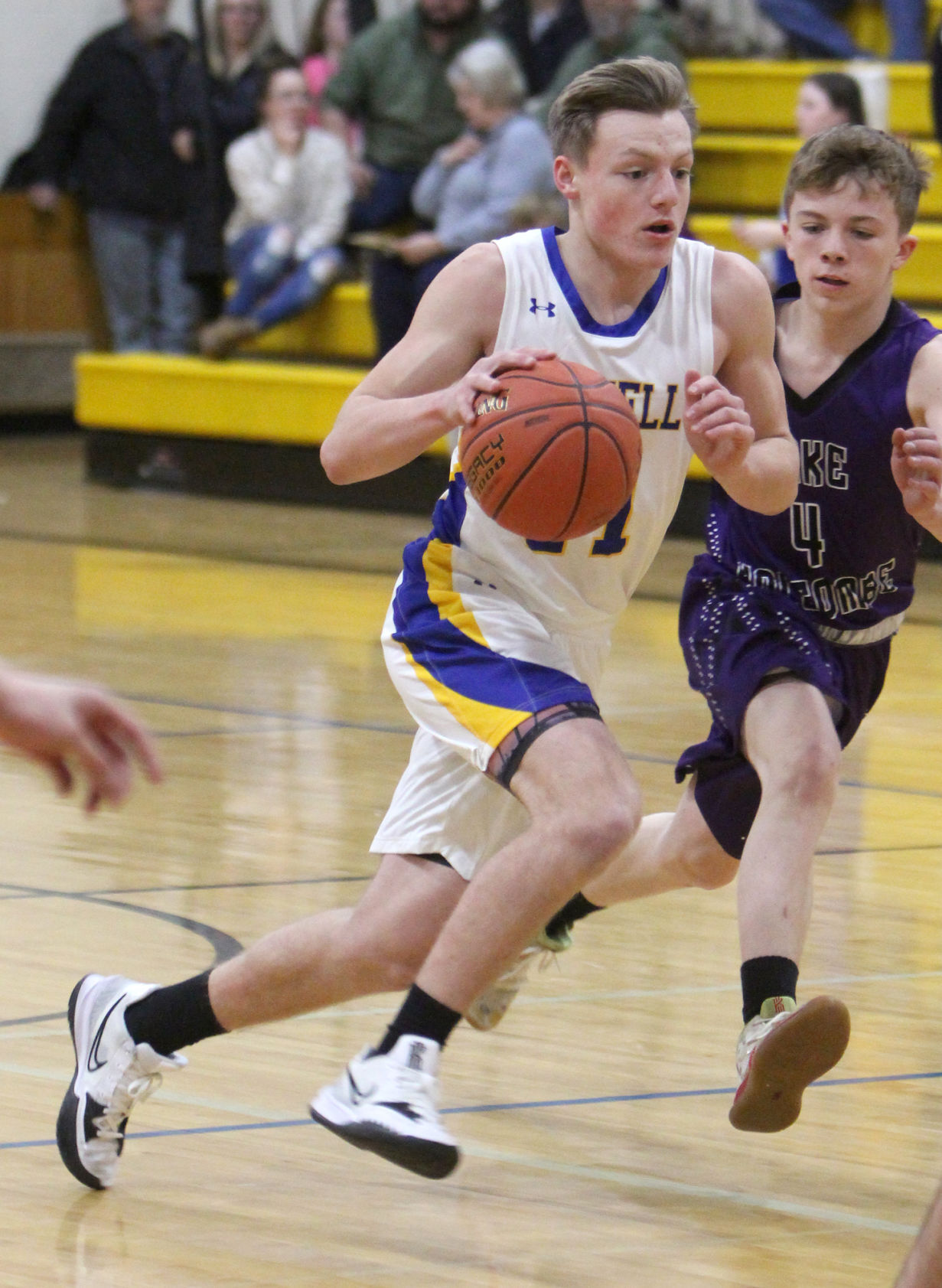 Lake Holcombe at Cornell boys basketball 1-14-22